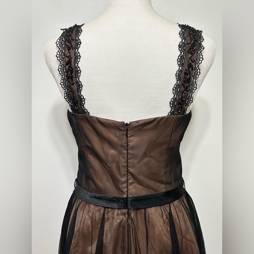 De Laru Y2K Lace Beaded Gothic Vamp Dress - Picture 6 of 9